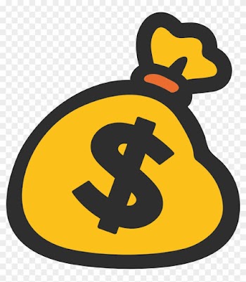 See Here Money Bag Clipart Black And White Hd Pictures - Money Bag Emoji Android