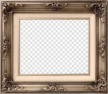 Seeing the Big Royse City Dog frame, European Border Square Frame transparent background PNG clipart