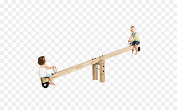 Seesaw Swing Wood Game Child - others 