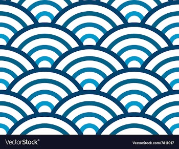 Seigaiha vector image
