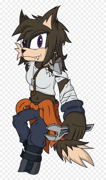 Seira The Wolf - Cartoon