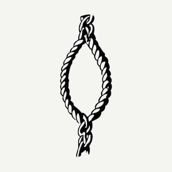 Seizing rope drawing clipart, tool | Free PSD - rawpixel