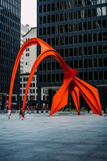 Selective Color Photo of Red Arch Decort