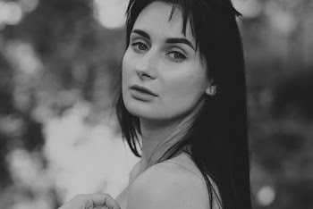Selective Focus Grayscale Photo of Woman Posing