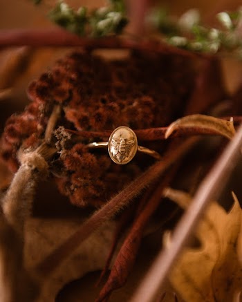 Selective focus photo of a Ring