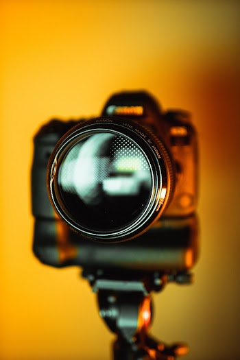 Selective Focus Photo of Camera Lens