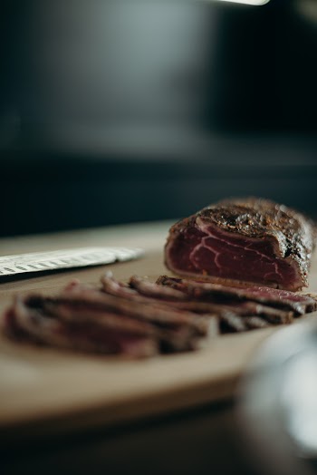 Selective Focus Photo of Meat