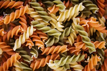 Selective Focus Photo of Rotini Pasta