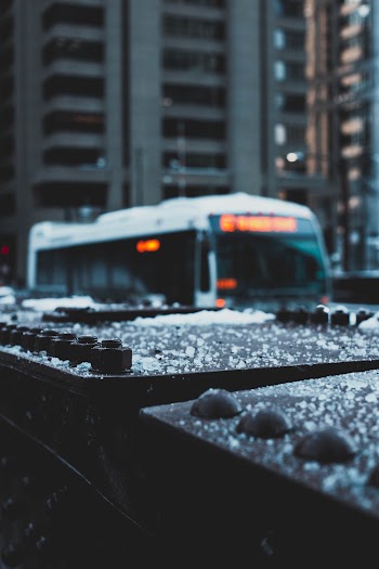 Selective Focus Photograph of Rail Track