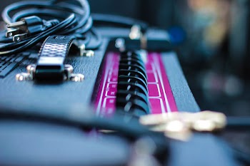 Selective Focus Photography of Amplifier