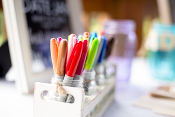 Selective Focus Photography Of Assorted Colored Markers