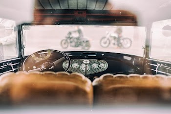 Selective Focus Photography of Car Steering Wheel
