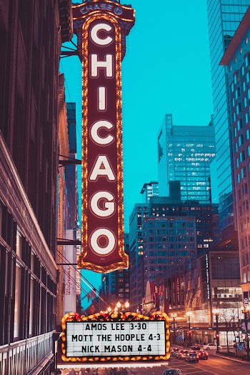 Selective Focus Photography of Chicago Signage