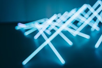 selective focus photography of lights