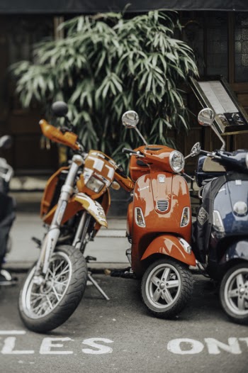 Selective Focus Photography Of Motorcycles