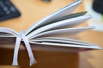 Selective Focus Photography of Opened Book