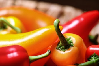 Selective Focus Photography of Red and Orange Chili