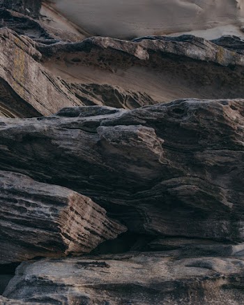 Selective Focus Photography of Rock Formation