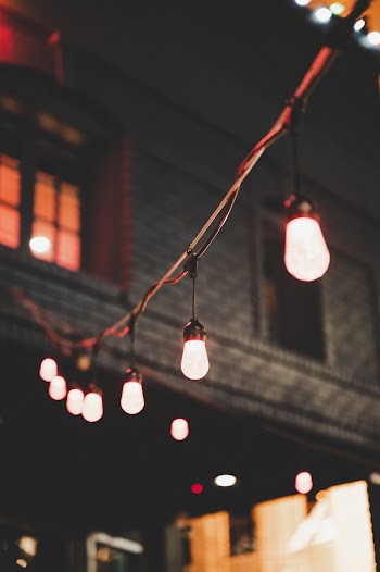 Selective Focus Photography of String Lights