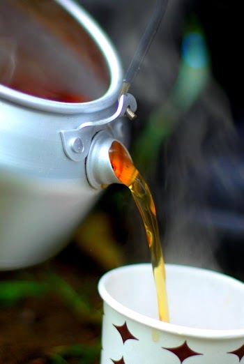 Selective Focus Photography of Teapot Pouring on White Mug