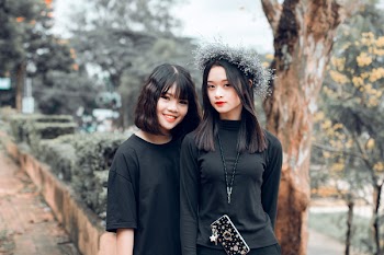 Selective Focus Photography of Two Woman
