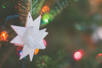 Selective Focus Photography of White Star Hanging Decor