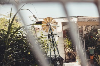 Selective Focus Photography of White Windmill Miniature