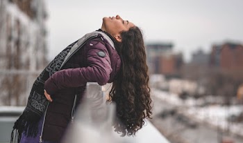 Selective Focus Photography of Woman Facing Upward