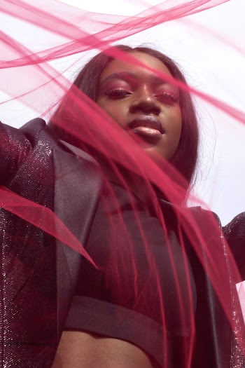 Selective Focus Photography of Woman Holding Pink Mesh Apparel