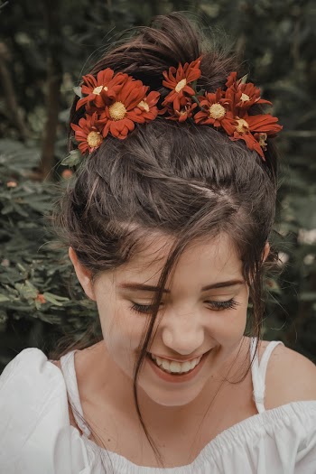 Selective Focus Photography Of Woman With Flowers On Her Head