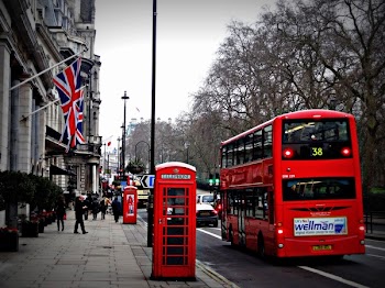 Selective Photo of 2 Deck Bus Near People