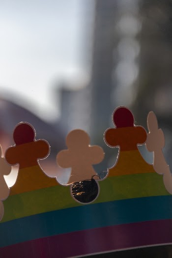Selective Photo Of Colored Crown