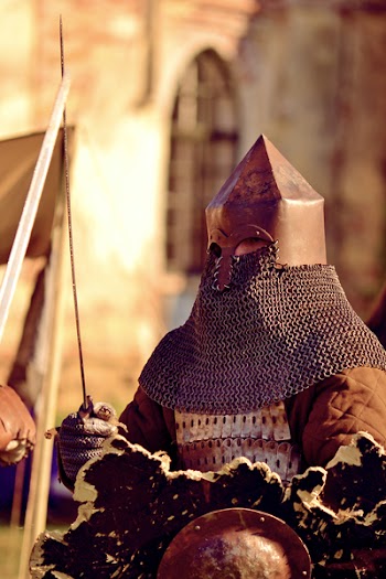 Selective Photography of Soldier With Armor