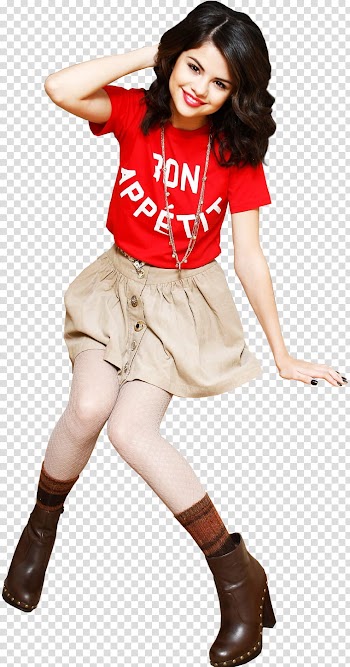 Selena Gomez Halloween , Selena y la Calabaza  transparent background PNG clipart
