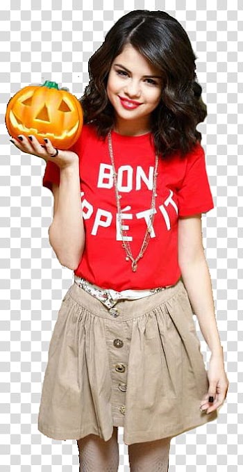 Selena Gomez special halloween,  transparent background PNG clipart