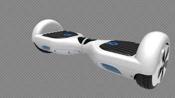 Self Balancing Scooter PNG Background Image