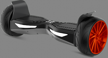 Self Balancing Scooter PNG Image with Transparent Background