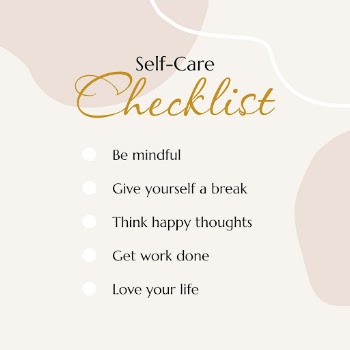 Self-care checklist template, Instagram post, | Free Vector Template - rawpixel