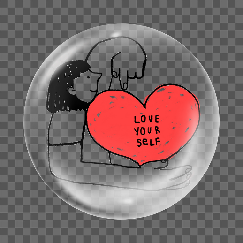 Self-love heart png   | Free PNG - rawpixel