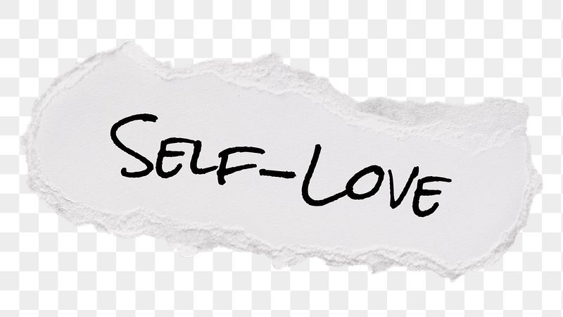 Self love png word, typography | Free PNG - rawpixel