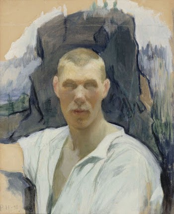 Self-portrait, 1893, by Pekka Halonen | Free Photo - rawpixel