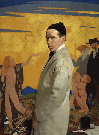 Self-Portrait (1913) painting in high | Free Photo - rawpixel