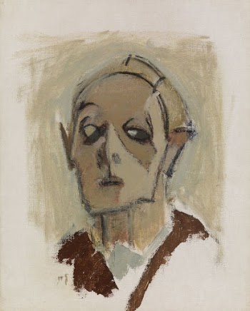 Self-portrait, en face i, 1945, | Free Photo - rawpixel
