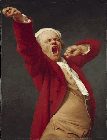 "Self-Portrait, Yawning" by Joseph Ducreux | Free Photo - rawpixel