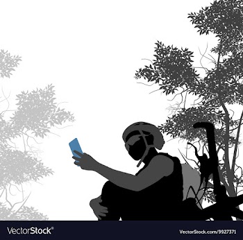 Selfie vector image