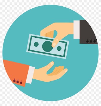 Sell - Money Illustration