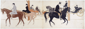 Sem (1863-1934). "Les acacias". Lithographie | Free Photo - rawpixel
