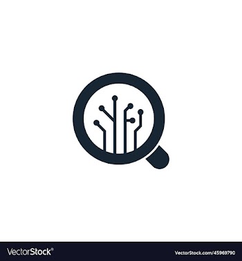 semantic analysis creative icon from artificial