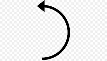 Semicircle Arrow Curve - semicircular vector 