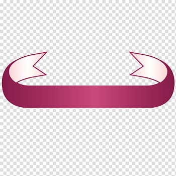 Semicircular red gradient ribbons transparent background PNG clipart